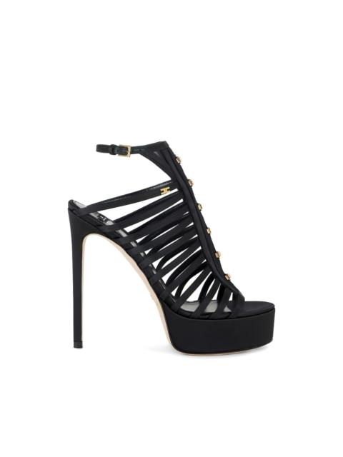 ELISABETTA FRANCHI ankle strap platform sandals