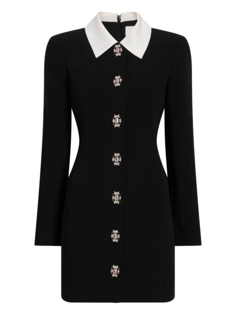 Cinq à Sept Sheryl collared embellished dress