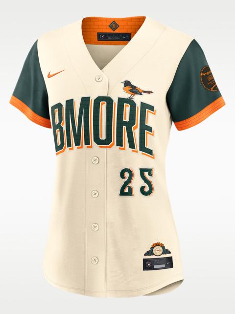 Nike Pete Alonso Baltimore Orioles City Connect Women's Nike MLB Stadium Jersey
