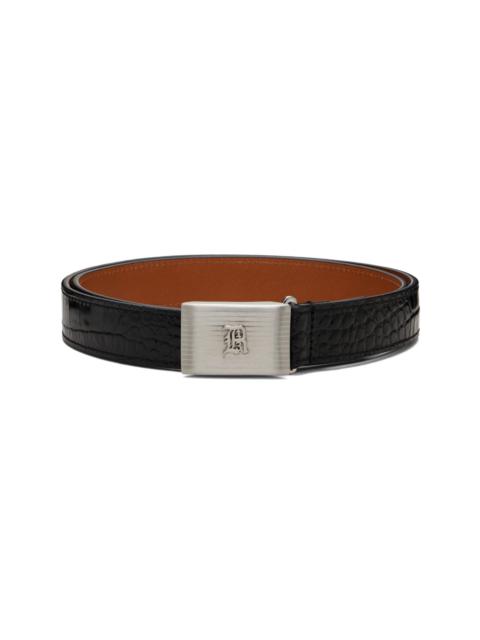 R13 Black Box Buckle Belt