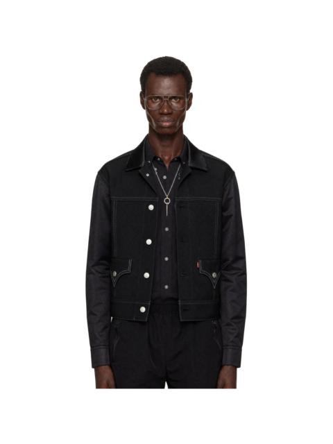 Junya Watanabe MAN Black Levi's Edition Paneled Jacket