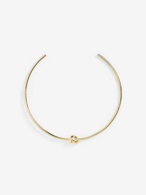 Splendid Shashi Knot Necklace Cuff