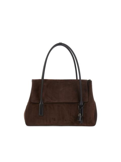 TOM FORD flap calf leather shoulder bag