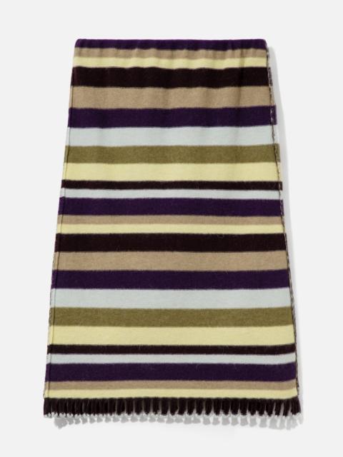 PERVERZE MINI FRINGE KNIT SKIRT