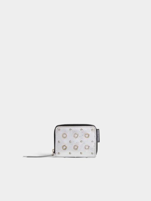 GOTHIC DSQUARED2 ZIP WALLET