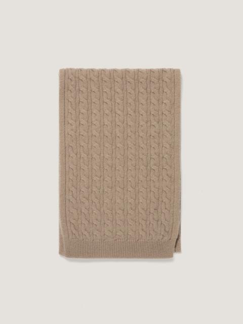 Sunspel Cashmere Cable Scarf