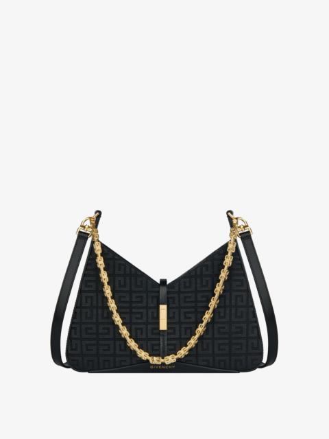 Givenchy SMALL CUT OUT BAG IN 4G EMBROIDERY WITH CHAIN