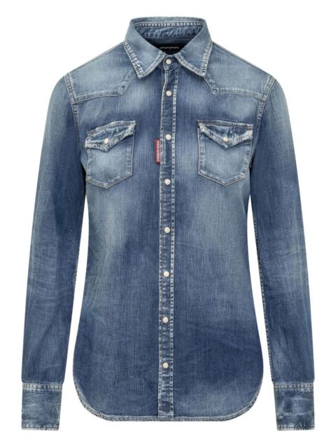 DSQUARED2 denim western shirt