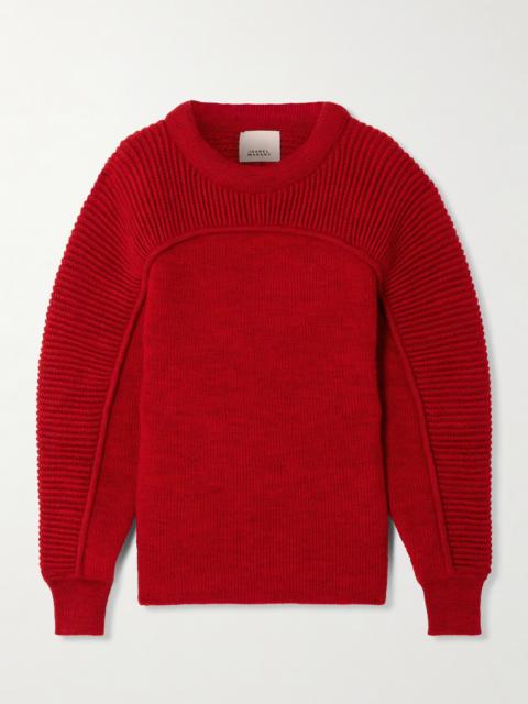 Isabel Marant Hoby Ribbed Wool Sweater