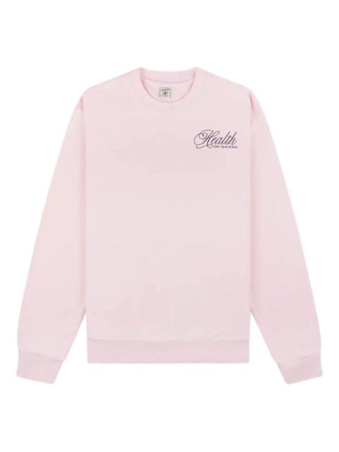 Sporty & Rich logo-print sweatshirt