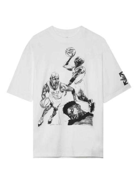 Jordan x Off-White printed T-shirt