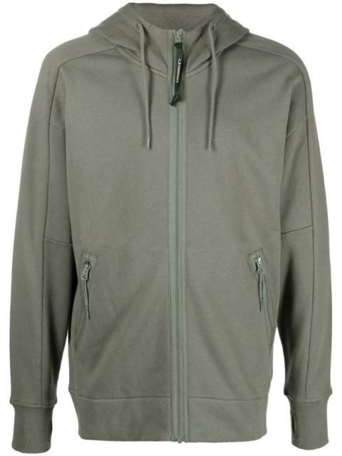 nn cpcompany C.P. Company goggle-details zip-fastening hoodie | REVERSIBLE