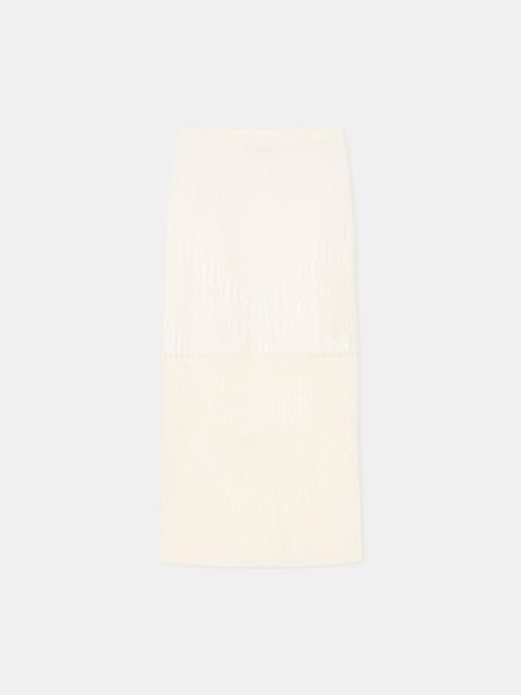 MAUD
Lace knit midi skirt