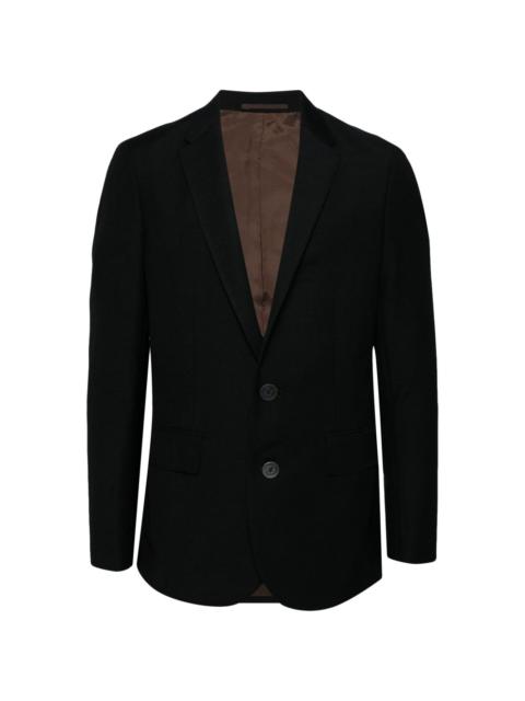 single-breasted blazer