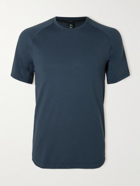 lululemon License to Train Striped Stretch Recycled-Jersey T-Shirt