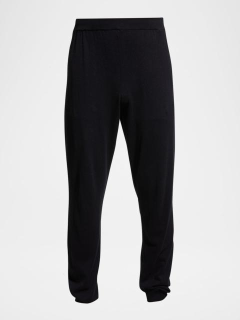 CORNELIANI Men's Cashmere-Blend Jogger Pants