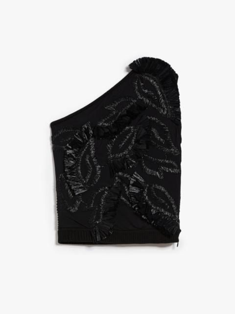 TAMIGI One-shoulder knit top
