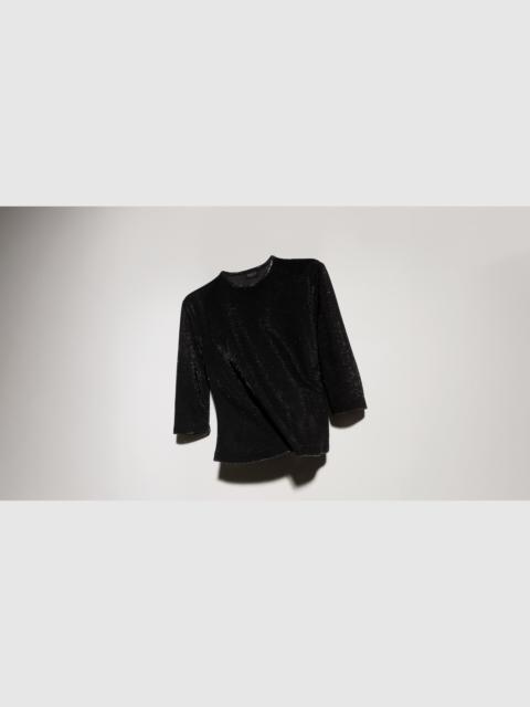 GUCCI Jersey top with iridescent effect