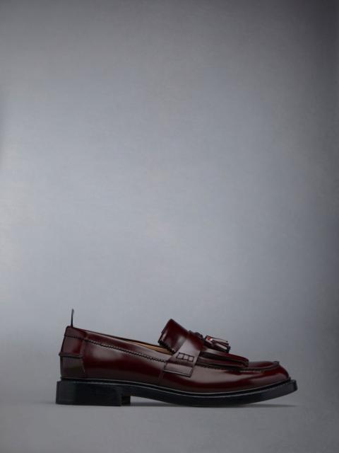 Thom Browne Soft Spazzolato Goodyear Sole Tassel Kilt Loafer