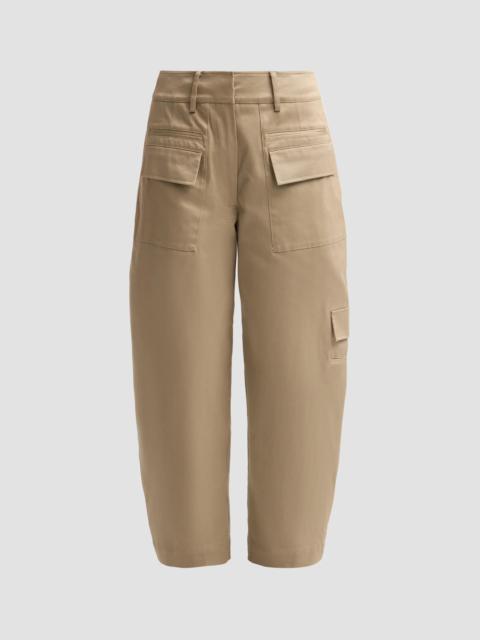 Proenza Schouler Women's Talla Cotton Twill Pants - Wood