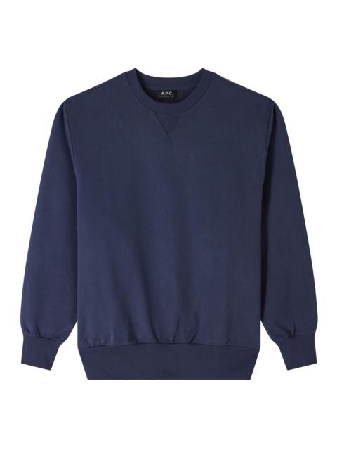 A.P.C. BOXY TAB SWEATSHIRT