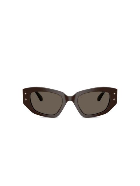 MICHAEL KORS Le Praz geometric-frame sunglasses