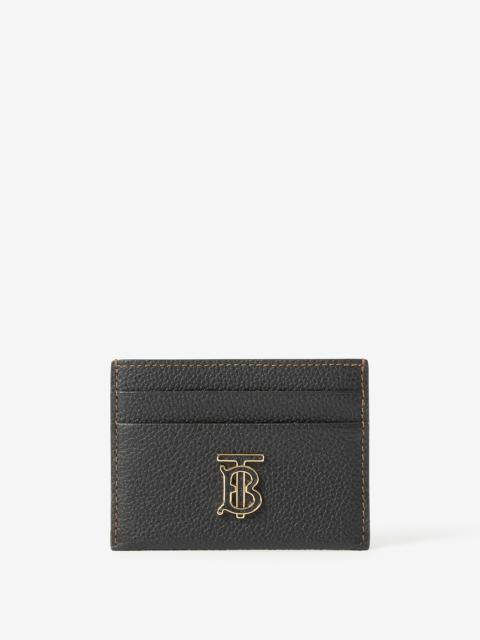 Burberry Grainy Leather TB Card Case