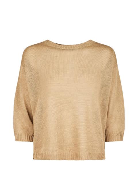 WEEKEND Max Mara round-neck knitted top