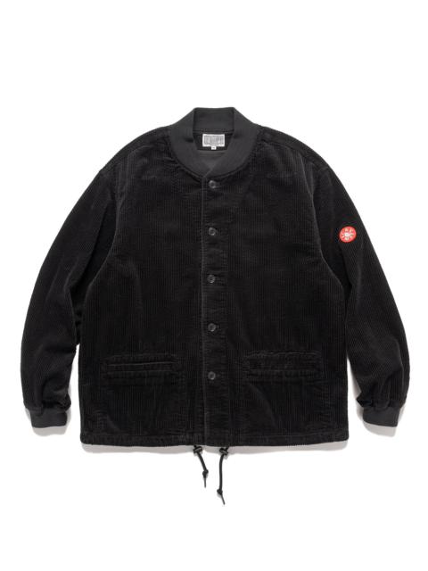 6W Cord Button Up Jacket Black