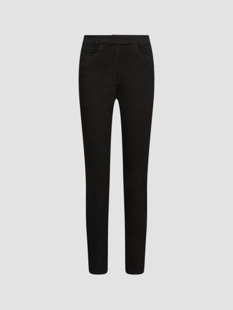 MARELLA Women's Skinny Stretch Cotton Trousers - Black
