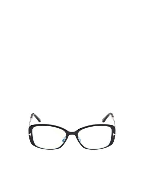 TOM FORD geometric frame glasses