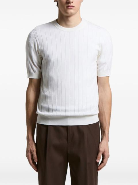 PESERICO ribbed short-sleeve T-shirt