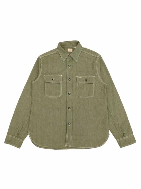 SUGAR CANE Jean Cord Work Shirt - SC25511