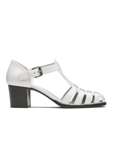 Church's Kelsey 50
Shine Calf Leather Mid Heel Sandal White