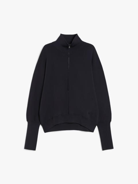 Max Mara FATUO Stretch viscose sweatshirt