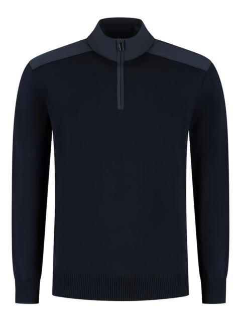 Paul & Shark half-zip high-neck sweater