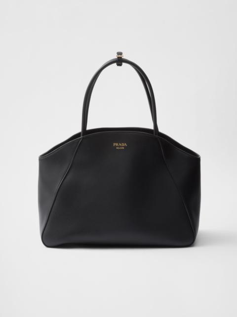 Prada Large leather tote bag