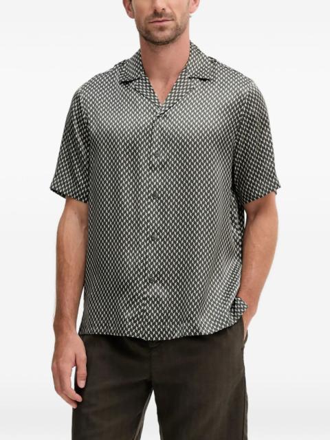 FRESCOBOL CARIOCA camp-collar patterned shirt