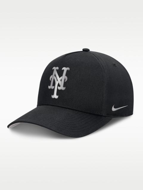 Nike New York Mets Rise Men's Nike Dri-FIT MLB A-Frame Trucker Adjustable Hat