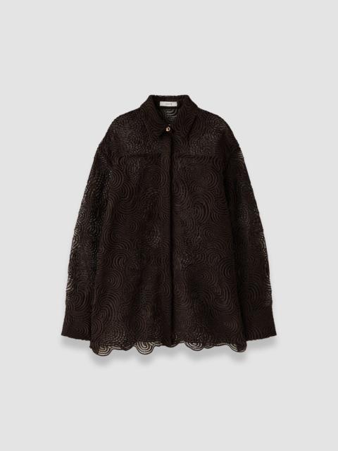 JOSEPH Nyla Corded Lace Blouse