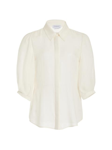 GABRIELA HEARST Hadley Blouse in Cashmere Virgin Wool