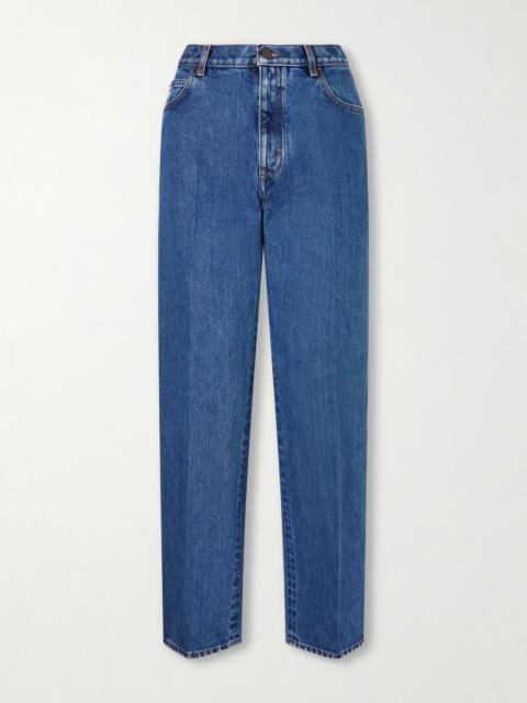 Loro Piana Brooke High-rise Straight-leg Jeans
