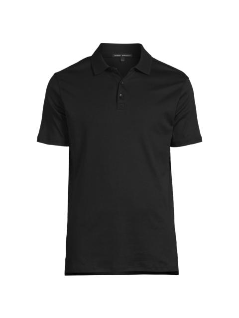 ROBERT BARAKETT Men's Georgia Polo Shirt - Black