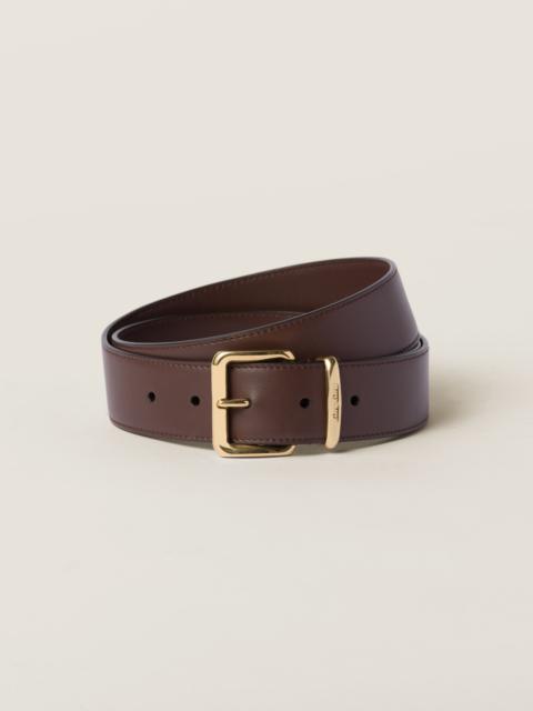 Miu Miu Leather belt