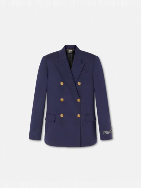 VERSACE Slim Masculine Double-Breasted Blazer