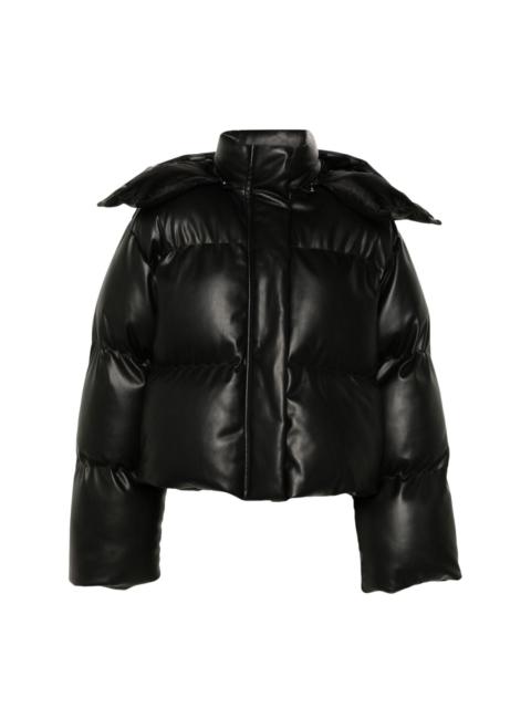 【送料&関税込】Stella McCartney Eco Nappa Down Jacket Stella McCartney BLACK ECO NAPPA DOWN JACKET | miinto