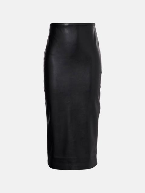 NORMA KAMALI High-rise midi skirt