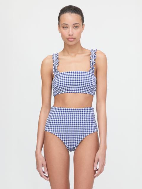 Hill House Home The Teagan Bikini Set - Navy Gingham
