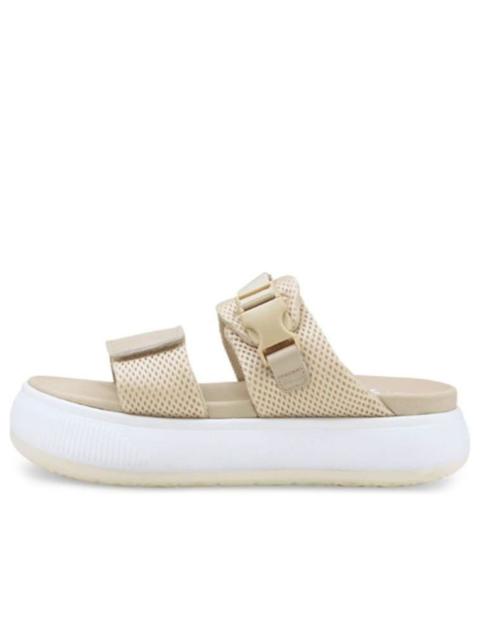 (WMNS) PUMA Suede Mayu Sandal Infuse 'Putty' 383886-02