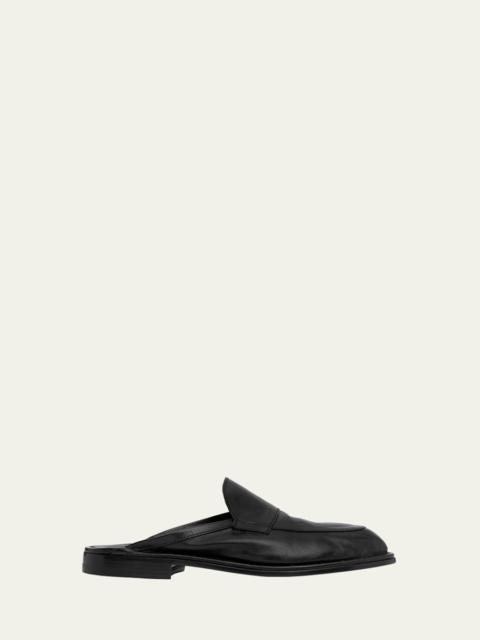 Pierre Hardy Noto Leather Loafer Mules